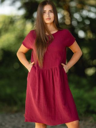 Dvojitá gázovina - mušelín, materiál, který používáme od narození, není divu. Je to 100% bavlna, vzdušná, lehoučká, saje,...